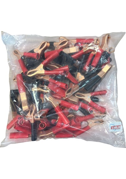 Akü Maşası Mini (25 Kırmızı 25 Siyah ) Br 047 50 01