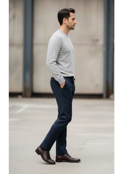 Gofre Çizgili Erkek Jogger Pantolon fiyatları