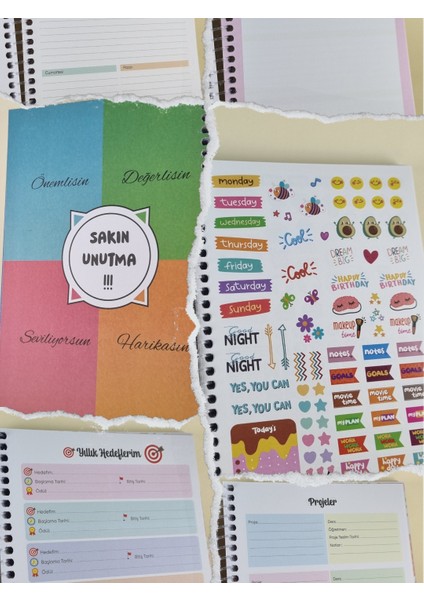 Motivasyon ve Planlama Hediye Kutusu - Rotaly