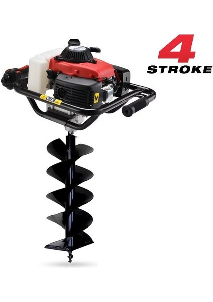 Gardenpro 114F Çift Helezonlu 4 Zamanlı Toprak Burgu Makinası