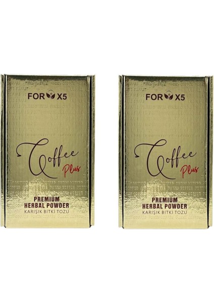 Coffee Plus Bitkisel Kahve Karışımı-Kilo Kontrolüne Yardımcı-2’li Set