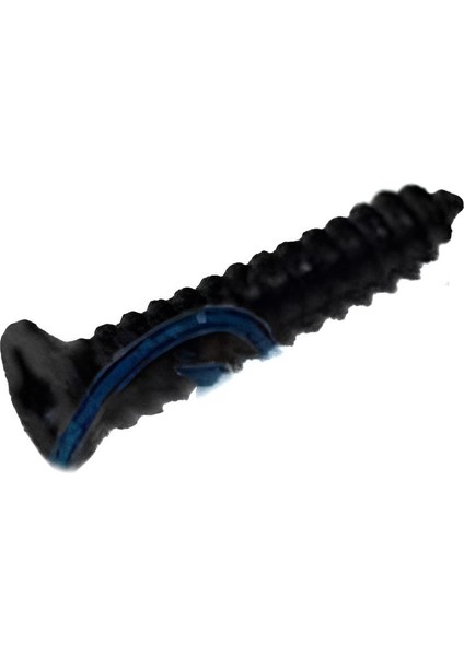 Klips, Menteşe, Ayak, Ağaç, Sunta Vidası 2,2X13 mm - Siyah 100 Adet