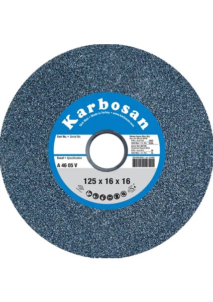 200X25X20 36 Kum Alüminyum Oksit Taşlama Taşı