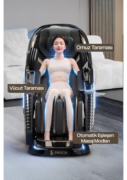 Premıum Tüm Vücut Sıfır Yerçekimi Baş Hava Yastıklı Ikili Çekirdek Elektrikli Lüks Masaj Koltuğu fiyatları