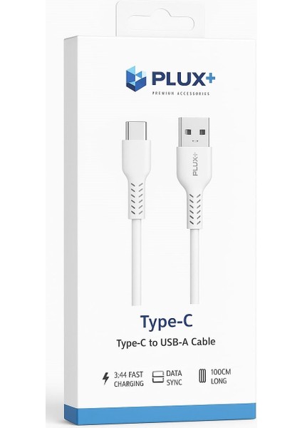 3.4 Type-C Hızlı Data Şarj Kablosu