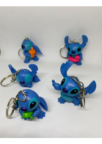 Stitch Figürlü Sert Plastik Karışık Model 2 Adet Anahtarlık fiyatları