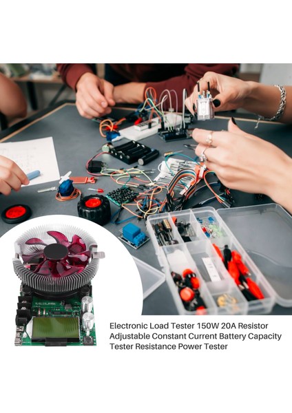 Yük Test Cihazı 150W 20A Direnç Ayarlanabilir Sabit Akım Kapasite Test Cihazı Direnci Güç Test Cihazı (Yurt Dışından) fiyatları