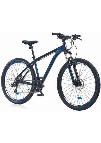 Snoop 4.3 Erkek Dağ Bisikleti Md 29 Jant 24 Vites Siyah Neon Mavi 22 Kadro