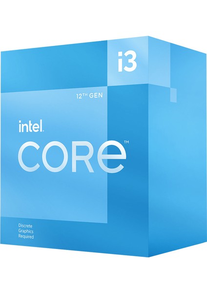Alder Lake I3-12100F 3.30GHZ 12MB 1700P Box Işlemci fiyatları