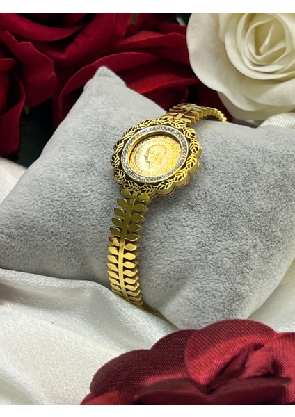 Yarım Altın Eski Tarihli (Kulplu 22 Ayar) (Öğretmenlere Özel Bileklik Hediye) fiyatları
