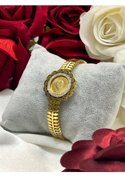 Yarım Altın Eski Tarihli (Kulplu 22 Ayar) (Öğretmenlere Özel Bileklik Hediye) modelleri