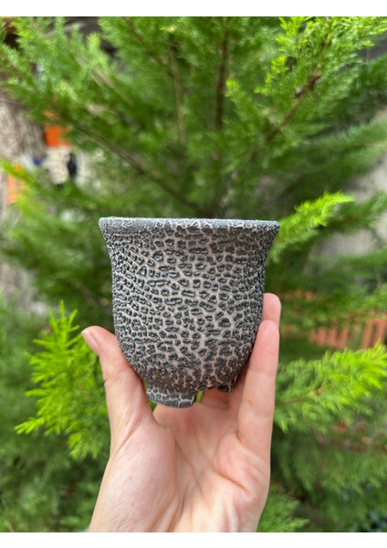 Sır Kaplı Estetik Özel Seramik Saksı