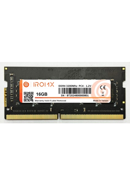 16GB 3200MHZ Ddr4 Samsung Chıp Notebook Ram