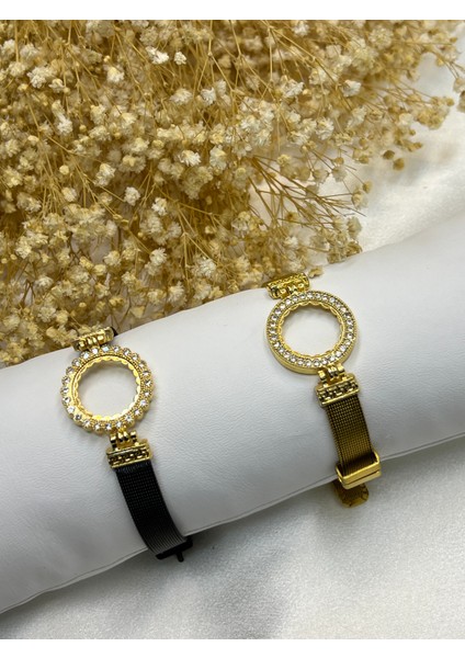 Tam Altın Yeni Tarihli (Kulplu 22 Ayar) (Sevgililer Gününe Özel Bileklik Hediye) modelleri