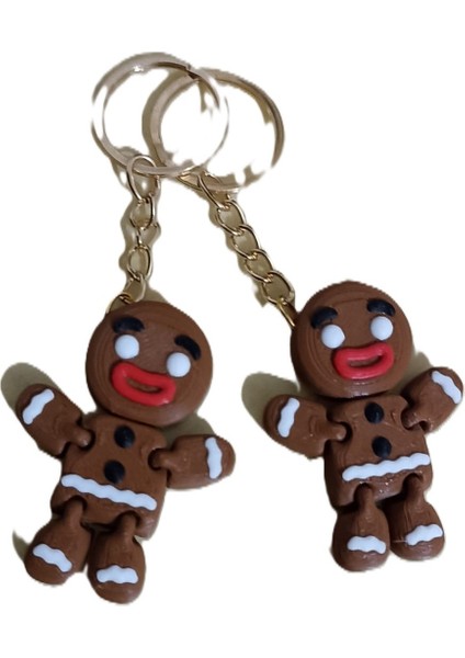 Makay Kurabiye Adam Anahtarlık 2 Adet