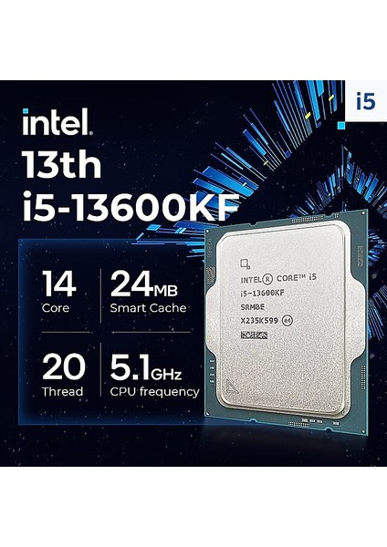 Raptor Lake I5-13600KF 3.50GHZ 24MB 1700P Tray Işlemci fırsatları