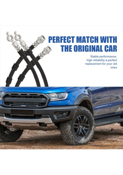 1paır Araç Fren Horsu Kablo AB31-2078-BC/AB31-2078 Ford Ranger Için 2018-2021 Fren Sistemi Borusu AB312078BC/AB312078DE (Yurt Dışından) indirimleri