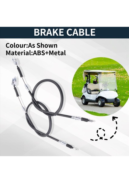1paır Golf Sepeti Fren Kablosu (98CM ve 127CM) Kulüp Arabası Ds 2000-UP Gaz Elektrik 102022101 1020221-01 1019907 (Yurt Dışından) fırsatları