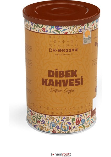 Drcoffee Dibek Kahvesi Kakuleli Teneke 250 Gr.lık modelleri