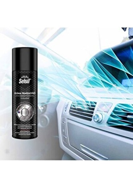 Klima Temizleyici 150 ml Siyah Renkli Araç İçi Mikroorganizma Temizleme Ürünü fiyatları