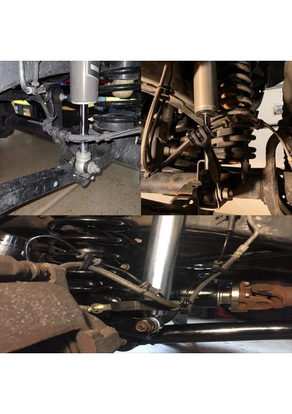 1101255 Ön Fren Hattı Ankraj Fren Hortumu Braket Ayırıcı Jeep Wrangler Jk Jl Jl 2007-2023 2 4 Kapılar (Siyah) (Yurt Dışından) modelleri