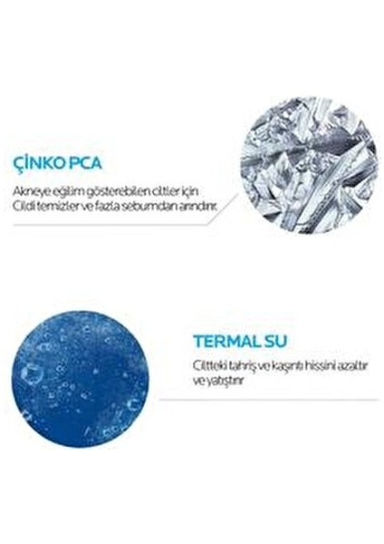 Roche Posay Effaclar Yüz Yıkama Jeli 400 ml Yağlı ve Akneye Eğilimli Ciltler İçin E Vitamini Etkisi modelleri