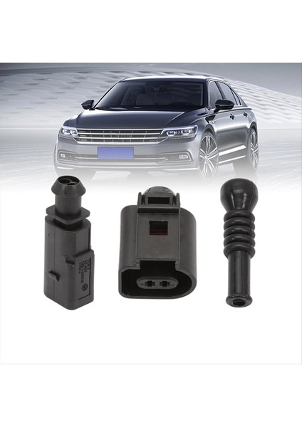 Erkek Dişi Konektör Sensörü Fiş Adaptör Fiş Klip Kiti 1J0973702 1J0973802 6N0906102 Vw Audi Skoda Için (Yurt Dışından) fiyatları