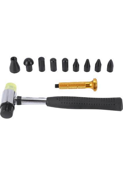 10PCS Araba Gövdesi Boyasız Dişli Onarım Araçları Nakavt Başlık Aşağı Musluk Aletleri ile Set Gent Onarım Kiti (Yurt Dışından)