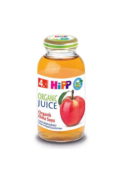 Organik Elmalı Içecek 200 ml 4 Adet