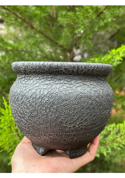 Sır Kaplı Estetik Özel Seramik Saksı