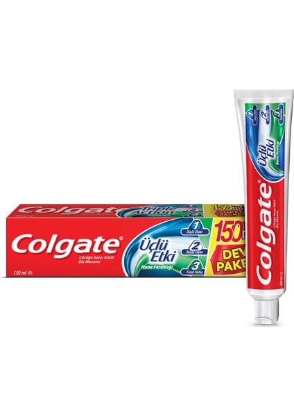 Üçlü Etki Diş Macunu 150 ml
