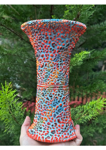 Sır Kaplı Estetik Özel Seramik Saksı