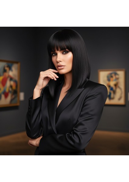 Fiber Sentetik Tepelik / Siyah