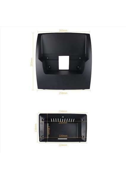 Rover Mg3 2010-2016 DVD Stereo Çerçeve Plakası Adaptörü Montaj Dash Montaj Çerçeve Trim (Yurt Dışından) fırsatları