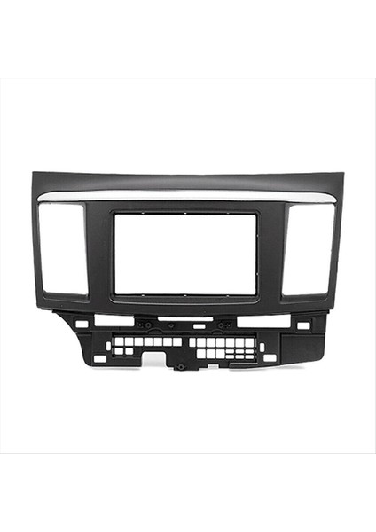 Mitsubishi Lancer Için Araba Fasya Radyo Paneli 2007-2015 Dash Kit Yükleme Facia Console Çerçevesi (Yurt Dışından)