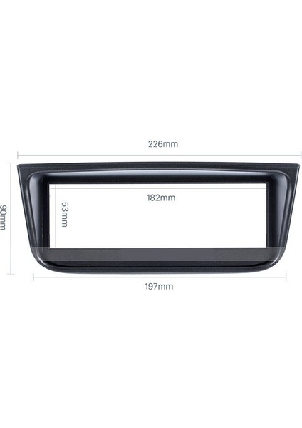 Peugeot 406 Için Fp-04-02 Araba Stereo Radyo Fasya Surround Panel (1995-2005) (Yurt Dışından) fırsatları
