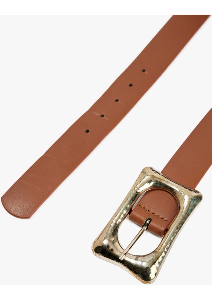 Metal Tokalı Suni Deri Kemer modelleri