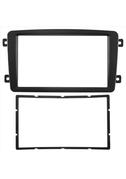 2 Din Araba Radyosu Fasya DVD Oyuncu Panel Kitleri Mercedes Benz C Clk G Sınıfı Viano W203 W209 W463 W639 (Yurt Dışından)