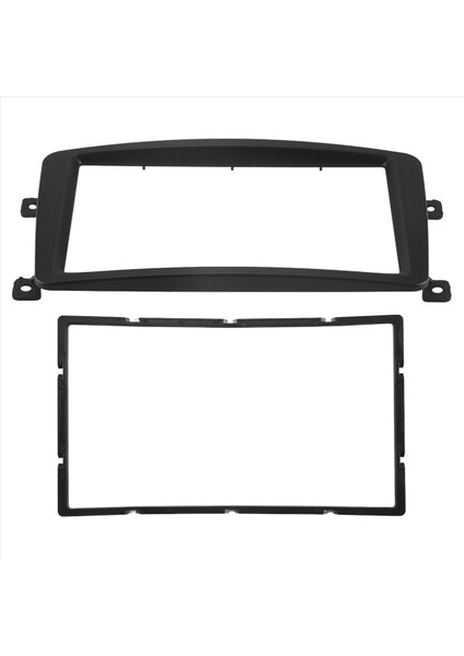 2 Din Araba Radyosu Fasya DVD Oyuncu Panel Kitleri Mercedes Benz C Clk G Sınıfı Viano W203 W209 W463 W639 (Yurt Dışından) modelleri
