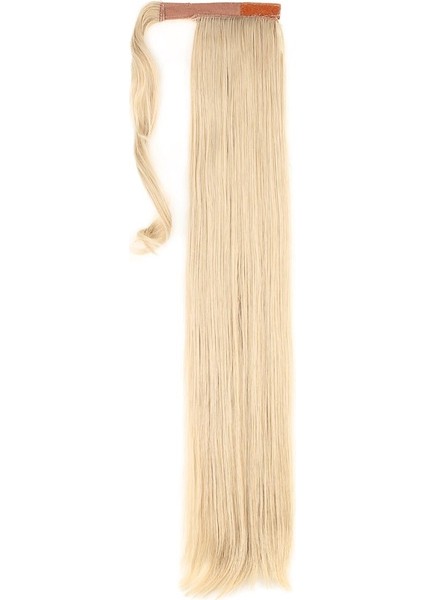 Bağlamalı Düz At Kuyruğu / Kumral Beyaz Platin Röfleli modelleri