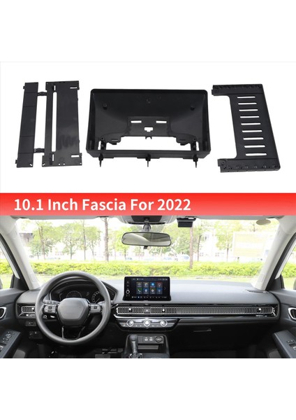 Araba Stereo Radyo Fasya Panel Trim 10 1 Inç Çerçeve Honda Civic 2022 Için Uygun (Yurt Dışından) fiyatları