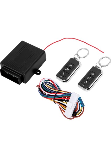 12V Evrensel Araba Alarm Sistemleri Uzaktan Merkezi Kit Kilit Aracı Anahtarsız Giriş Sistemi Merkezi Kilitleme Uzaktan Kumanda (Yurt Dışından)