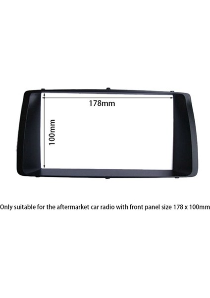 Toyota Corolla Için Araba Radyosu Fasyası 2001-2006 DVD Stereo Çerçeve Plakası Adaptörü Montaj Çizgi Kurulumu Çerçeve Trim Kiti (Yurt Dışından) fiyatları