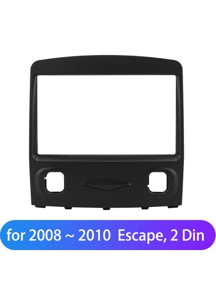 Ford Kaçış 2008-2010 DVD Stereo Çerçeve Plaka Adaptörü Montaj Çizgisi Kurulumu Çerçeve Çerçeve Tesisi Trim Kiti Için 2din Araba Radyo Fasyası (Yurt Dışından) indirimleri