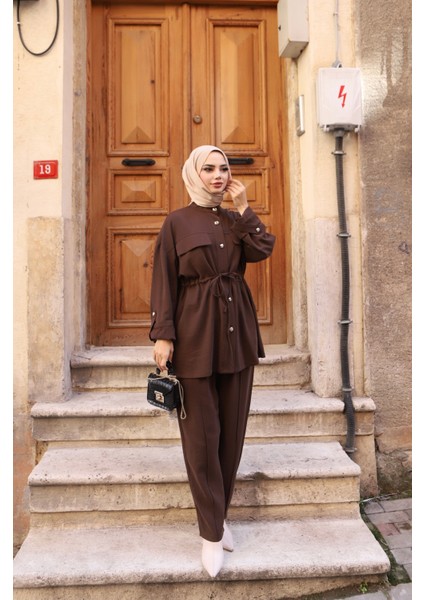 Çift Cepli Bağcıklı Modal Takım fiyatları