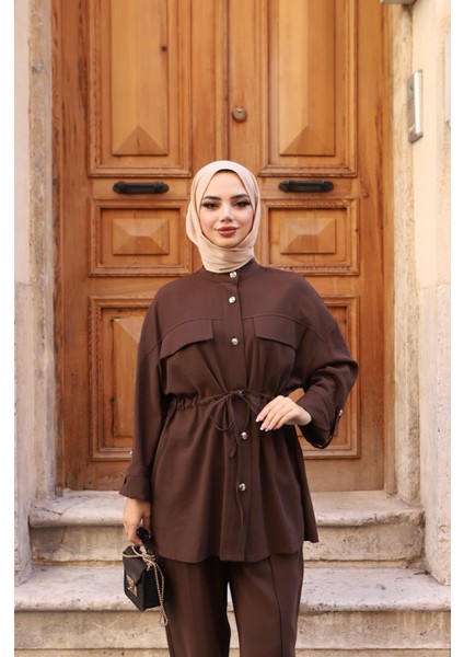 Çift Cepli Bağcıklı Modal Takım modelleri