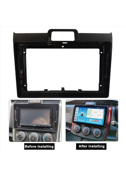 Toyota Corolla Axio Fielder 2015 DVD Stereo Çerçeve Plakası Adaptörü Montaj Dash Montaj Çerçevesi Için 4x Araç Radyo Fasyası (Yurt Dışından) fiyatları
