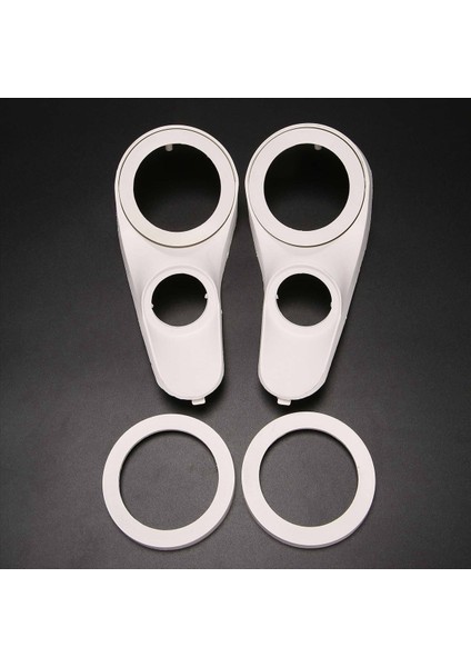 2/3 5/3 8/4 Inç Hoparlörler Için 2x Araba Ses Hoparlörü A-Fillar Değiştirilmiş Üç Yönlü Tweeter Braketi Plastik Yıkama Contası (Yurt Dışından) fiyatları