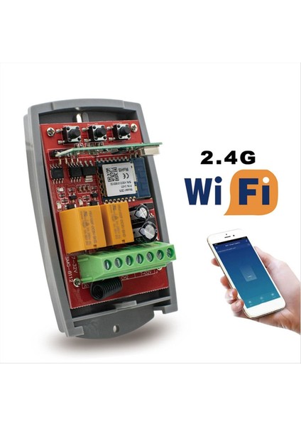 Wifi Akıllı Kapı Uzaktan Kumanda Anahtarı Evrensel 433MHZ Garaj Kapısı Alıcı 2ch Röle Modülü Çalışma 7-32V (Yurt Dışından) fiyatları