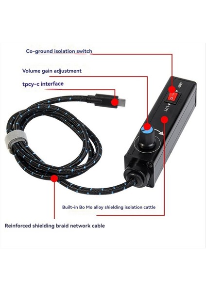 USB Typ-C Tip Xlr Ses Izolatörü Hacim Ayar Gürültü Azaltma Filtre Toprak Döngüsü Izolatörü Tüm Dinamik Mikrofonlar Için (Yurt Dışından) modelleri